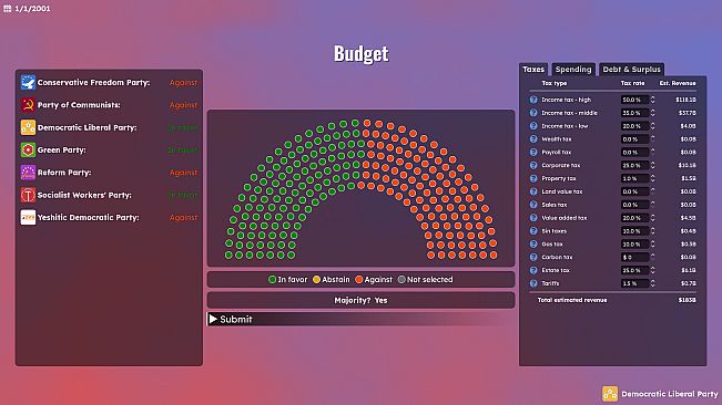 Democracy Simulator