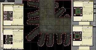 Fantasy Grounds - Pathfinder RPG - Flip-Tiles - Dungeon Crypts Expansion