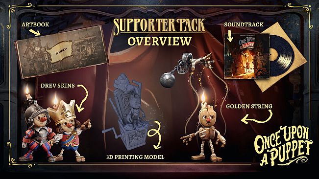 Once Upon A Puppet - Supporter Pack