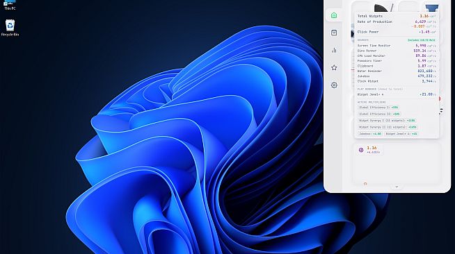 Widget Idle