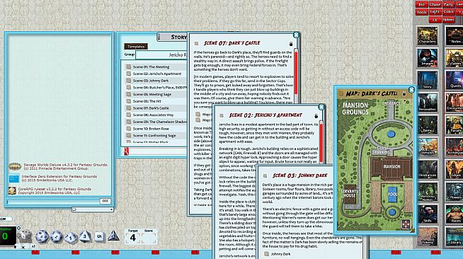 Fantasy Grounds - Interface Zero: Jericho Rose (Savage Worlds)
