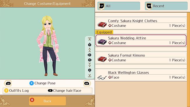 Cherry Blossom Set - WorldNeverland - Daily Life in the Elnea Kingdom - Another Life Adventure