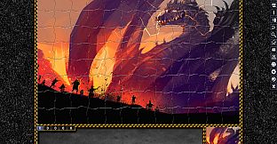 Pixel Puzzles Illustrations & Anime - Jigsaw Pack: Dragons 2