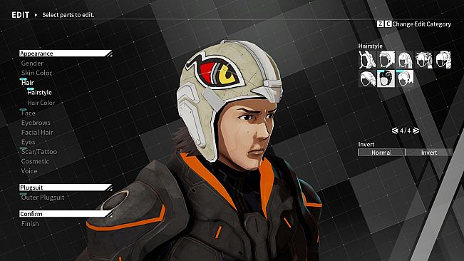 DAEMON X MACHINA - Outer Hairstyles Bundle 2