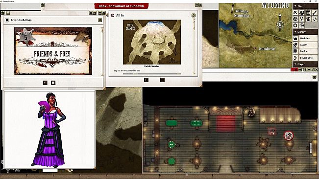 Fantasy Grounds - Deadlands The Weird West: Showdown at Sundown Adventure