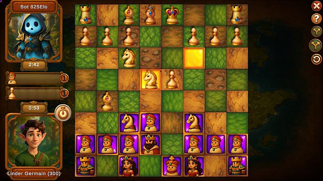 Choc Tactic 4 Chess Master - Game of Queens
