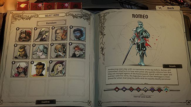 Ravenswatch - Romeo & Juliet Skin Pack