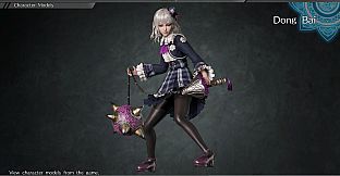 DYNASTY WARRIORS 9: Dong Bai (Cutesy Goth Costume) / 董白 「ゴスロリ制服風コスチューム」