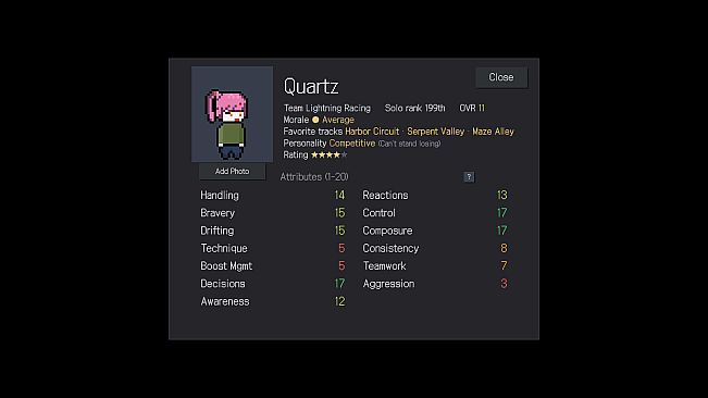 Kart League Manager