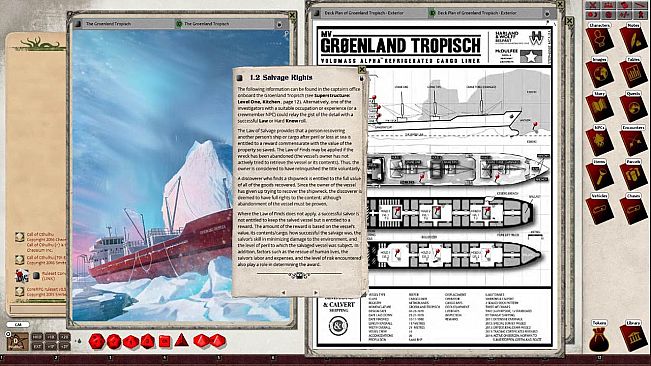 Fantasy Grounds - The Derelict (CoC7E)