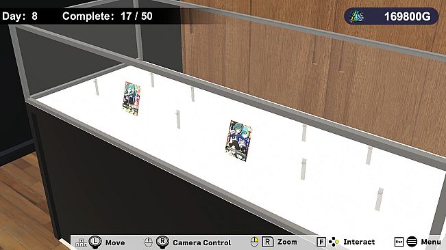 Schoolgirl Card Pull Simulator