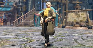 Monster Hunter Rise - "Fall Sleeves" Hunter layered Armor Piece