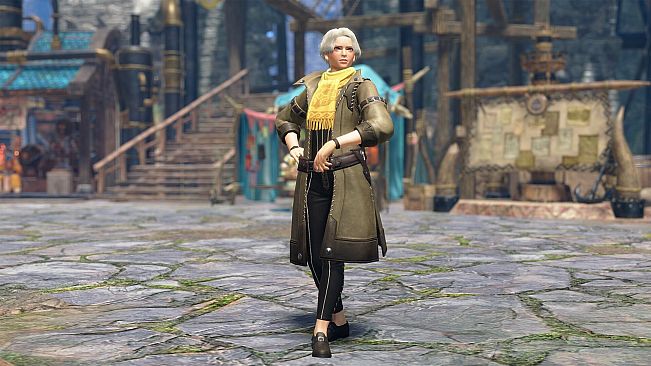 Monster Hunter Rise - "Fall Sleeves" Hunter layered Armor Piece