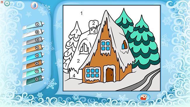 Color by Numbers - Christmas