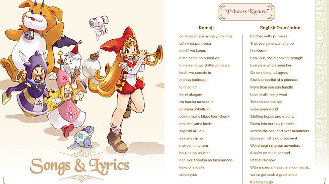 Rhapsody II: Ballad of the Little Princess - Art Book