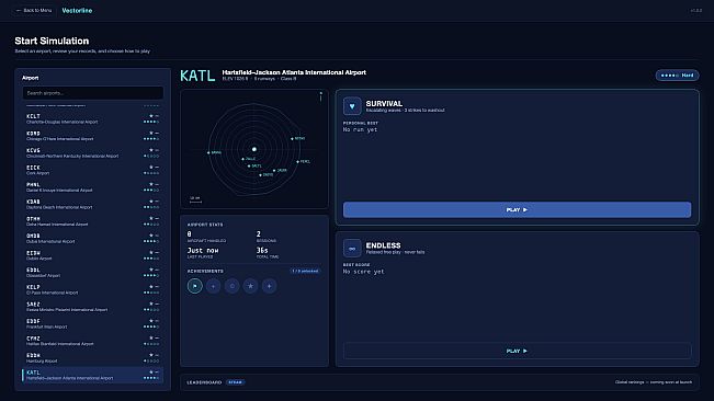 Vectorline: Air Traffic Control Simulator