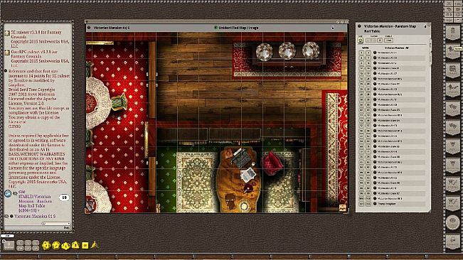 Fantasy Grounds - Meanders Map Pack: Victorian Mansion Special Edition (Map Pack)