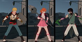 RWBY: Grimm Eclipse - Team JNR Timeskip Costume Pack
