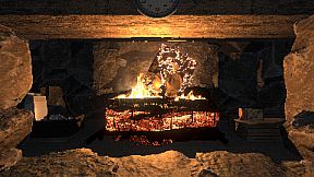 Virtual Interactive Fireplace