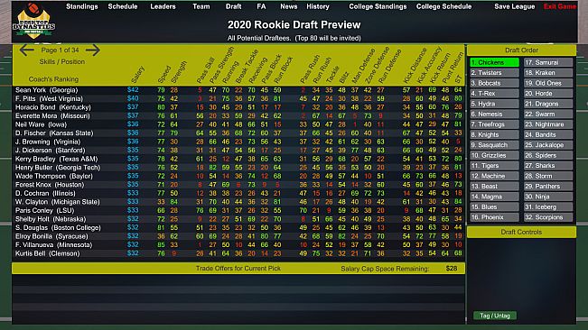 Desktop Dynasties: Pro Football