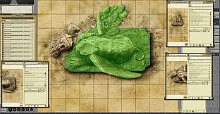 Fantasy Grounds - Pathfinder RPG - Map Pack: Desert Sites