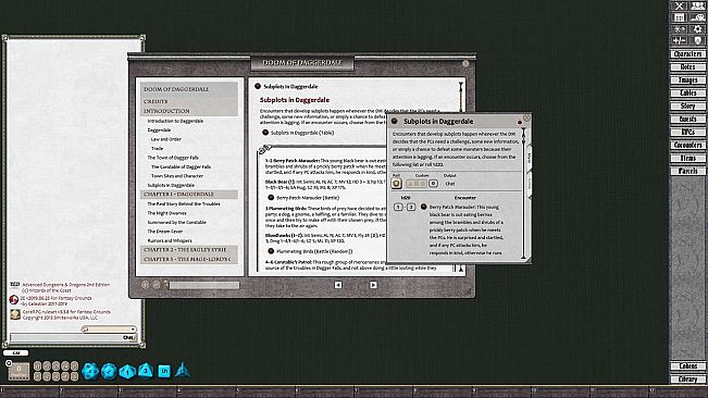 Fantasy Grounds - D&D Classics: FRQ3 Doom of Daggerdale (2E)