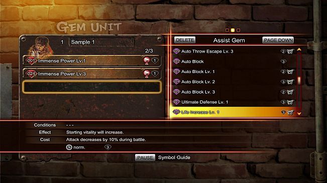 Street Fighter X Tekken: Gems Assist 4 