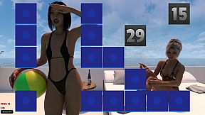 Sexy Memory Puzzle - Pool Girls
