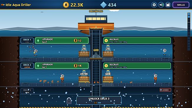 Idle Aqua Driller