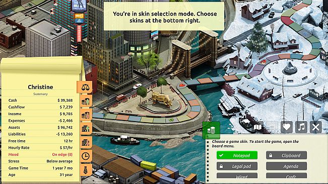 Timeflow Yellow Pad Balance Skin