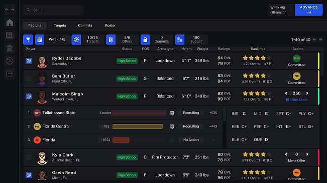 Campus Legends College Basketball