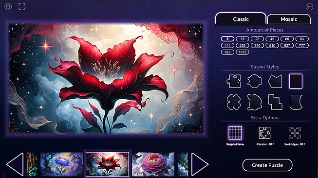 Master of Pieces Jigsaw Puzzle DLC - Dreamflowers