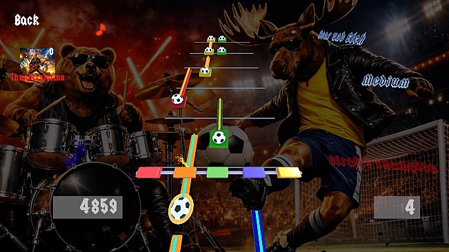 Giraffe Champion 2: Football Rock