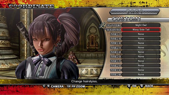 Wavy Side Tail & Golden Wavy Side Tail