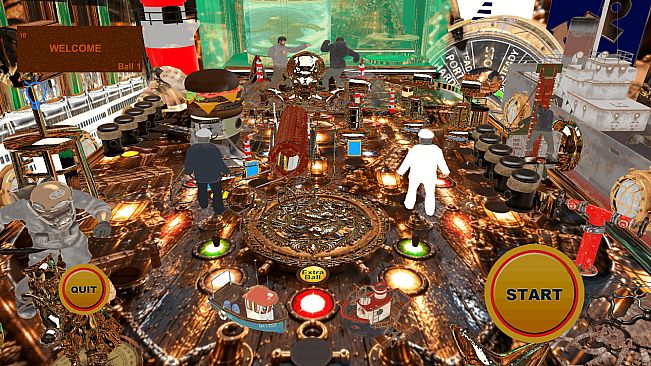 Sailor Strong: Iron Fist Fight Pinball