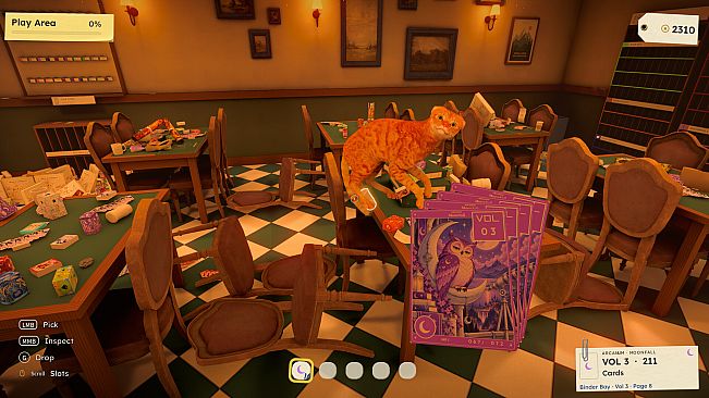 Card Shop: Tidy Up the Trading Cards!