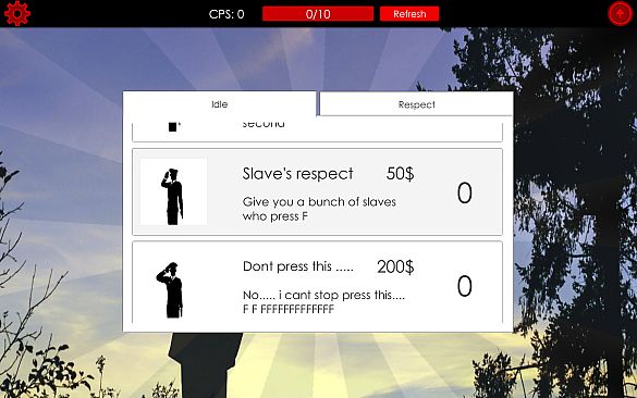 Press F to pay respects