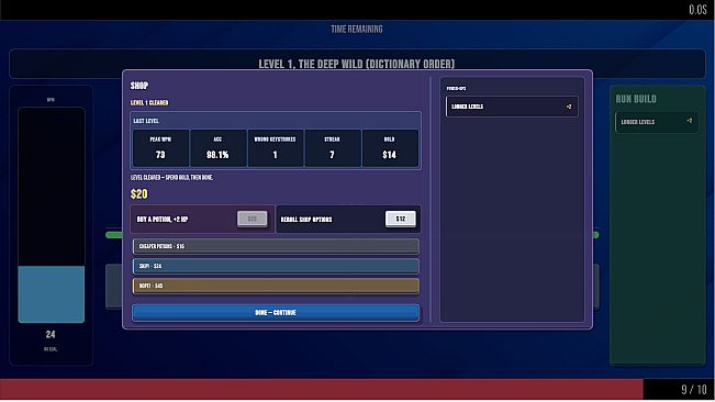 Silly Typing Game
