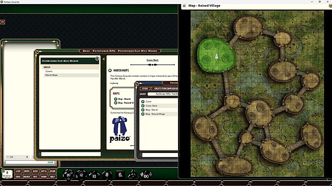 Fantasy Grounds - Pathfinder RPG - Pathfinder Flip-Mat: Marsh