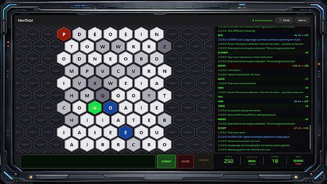 HexTrial A C.O.R.E. Cognitive Test