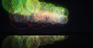 BURST NOIR - Fireworks Simulator
