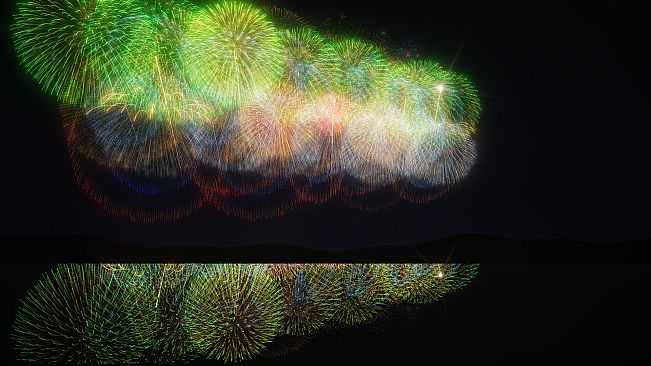 BURST NOIR - Fireworks Simulator