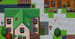RPG Maker MZ - Krachware Fantasy Town Exterior Tileset