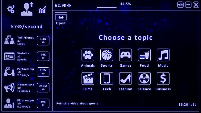 Content Creator Simulator