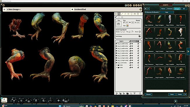Fantasy Grounds - FG Monster Kit Beasts Art Pack