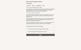 Paranormal Preparatory School