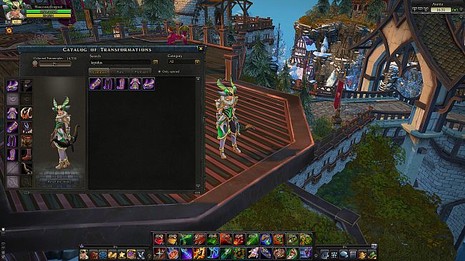 Royal Quest Online — Full "Lepidus Opterus" Set