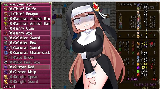 Succubus Alchemist: Transformation, Orgasming Hell