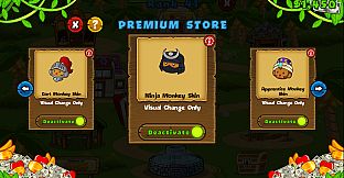 Bloons TD 5 - Samurai Ninja Monkey Skin