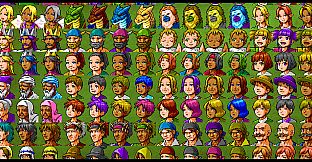 RPG Maker MV - MEGA FANTASY Walking NPCs and Faces